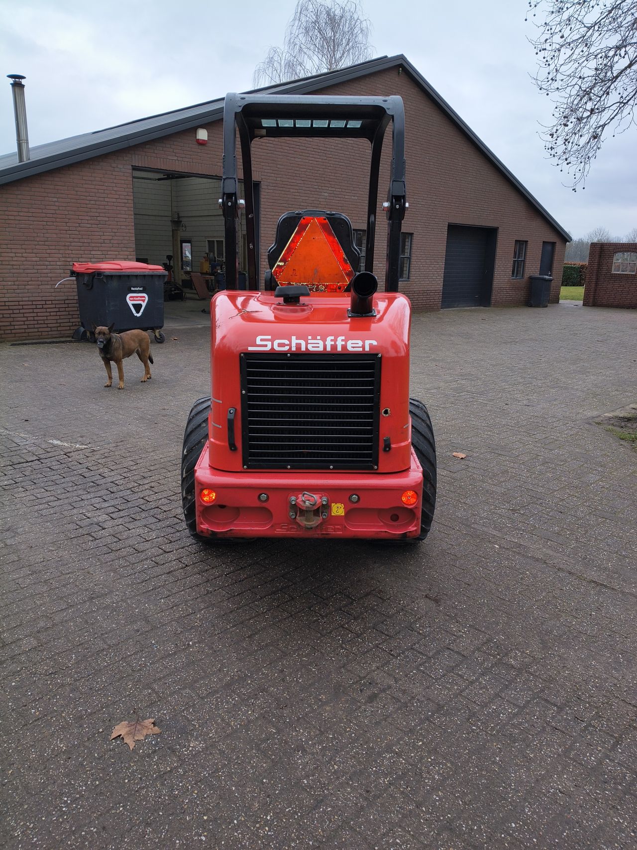 Schaffer 3560 shovel loader giant weidemann knikmops