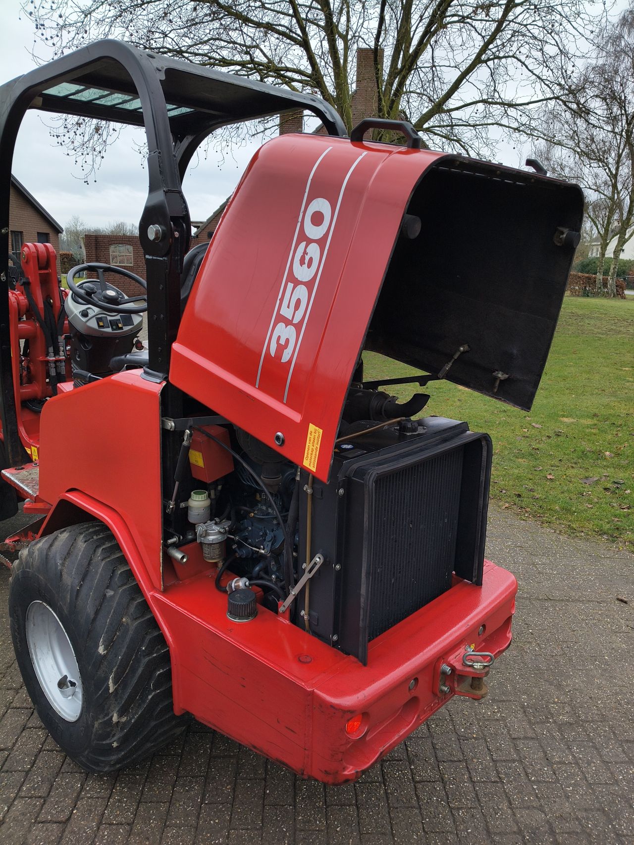 Schaffer 3560 shovel loader giant weidemann knikmops