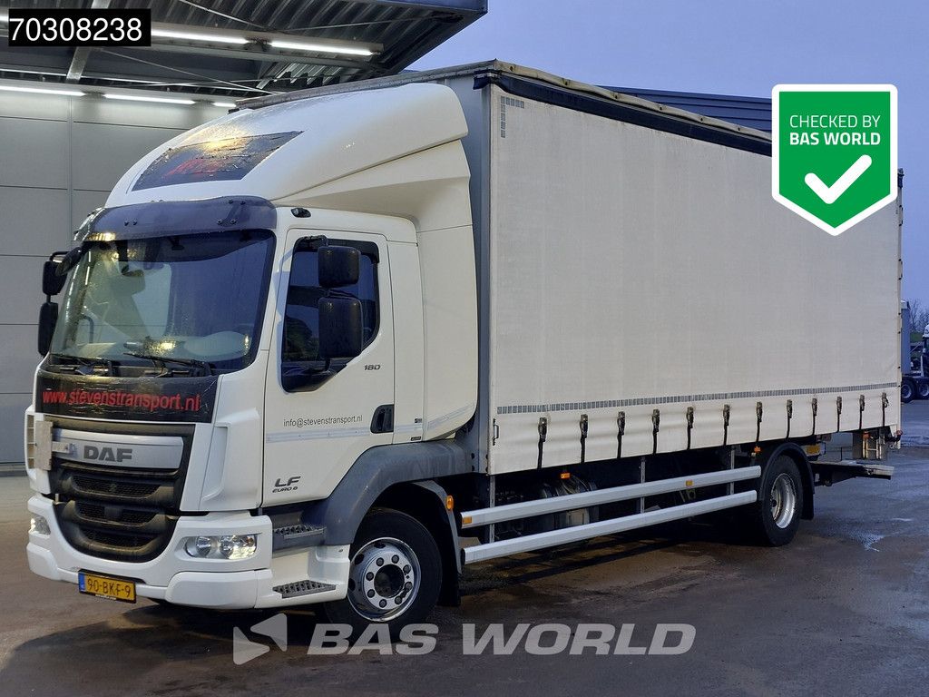 DAF LF LF 180 4X2 NL-Truck Sleepercab 1700kg ladebordwand Airco ACC Euro 6