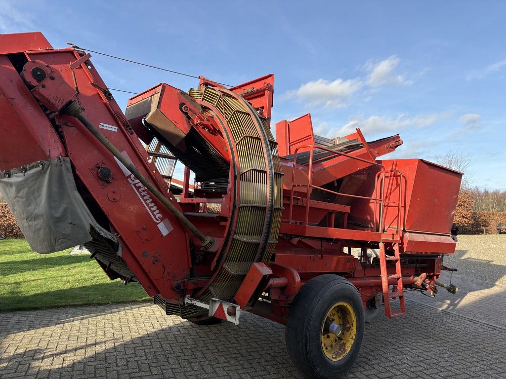 Grimme Aardappelrooier + loofklapper