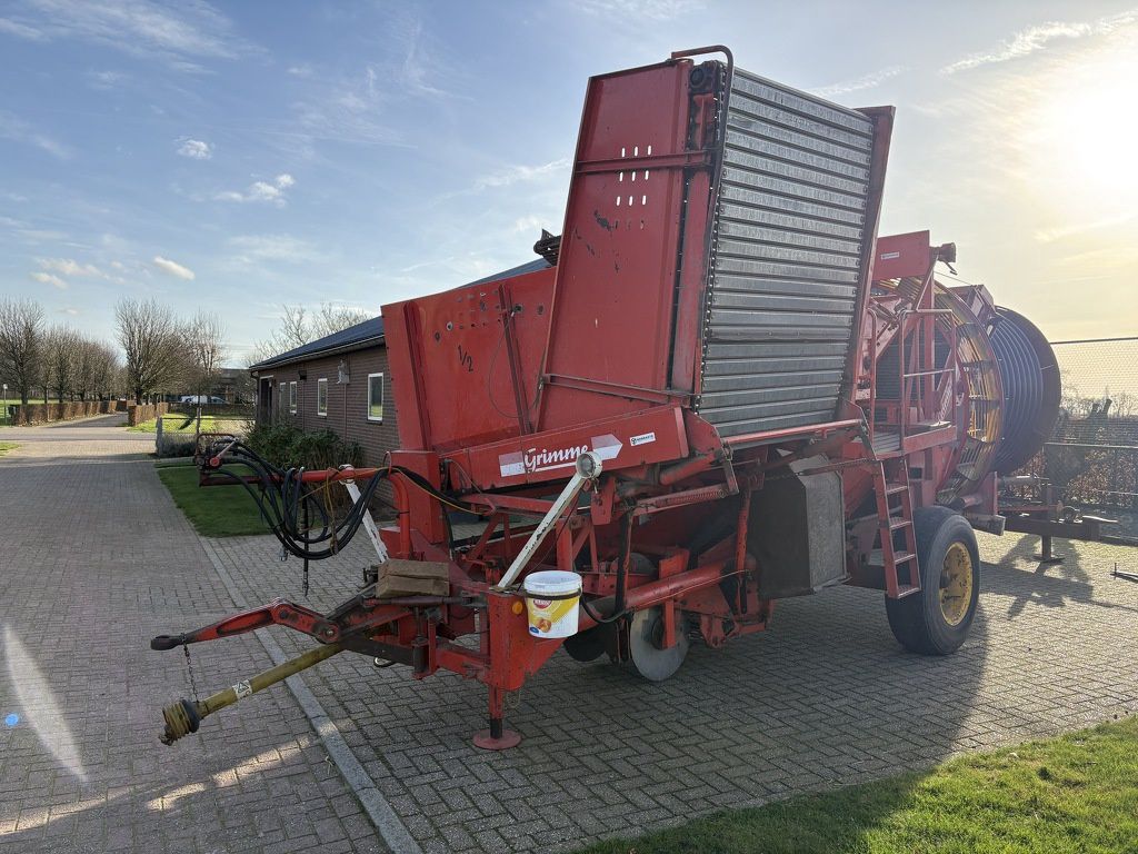 Grimme Aardappelrooier + loofklapper