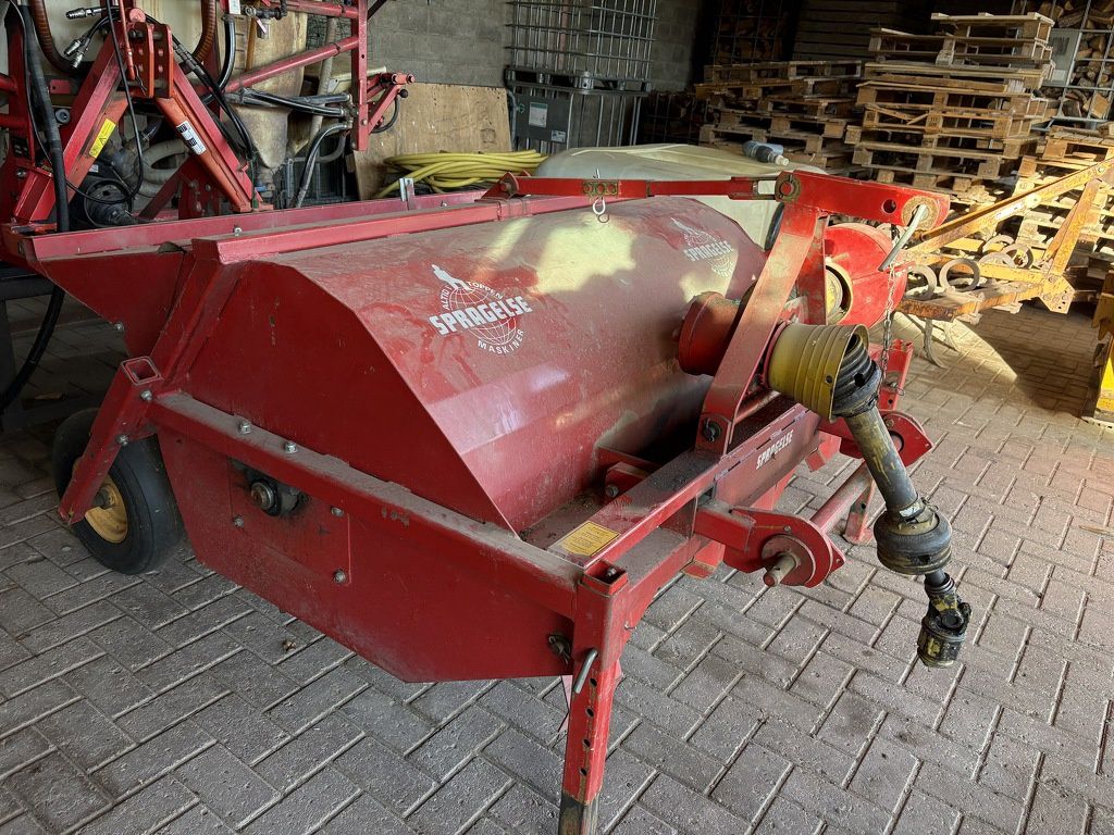 Grimme Aardappelrooier + loofklapper