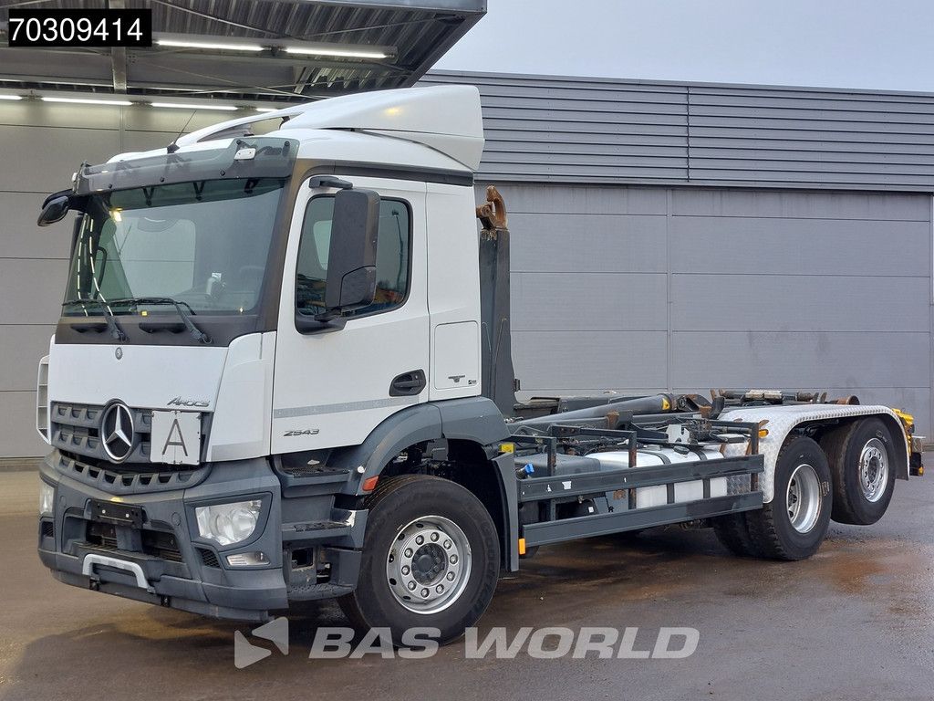 Mercedes Arocs 2543 6X2 Meiller 20t Hook Retarder Lift Axle Euro 6