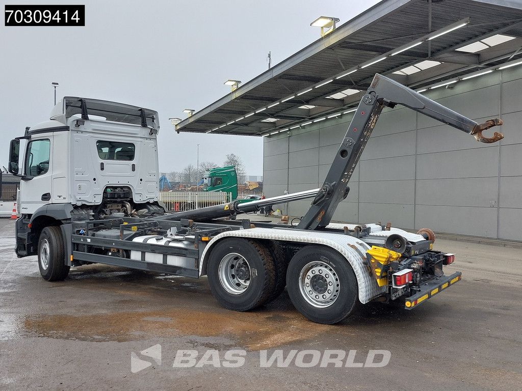 Mercedes Arocs 2543 6X2 Meiller 20t Hook Retarder Lift Axle Euro 6