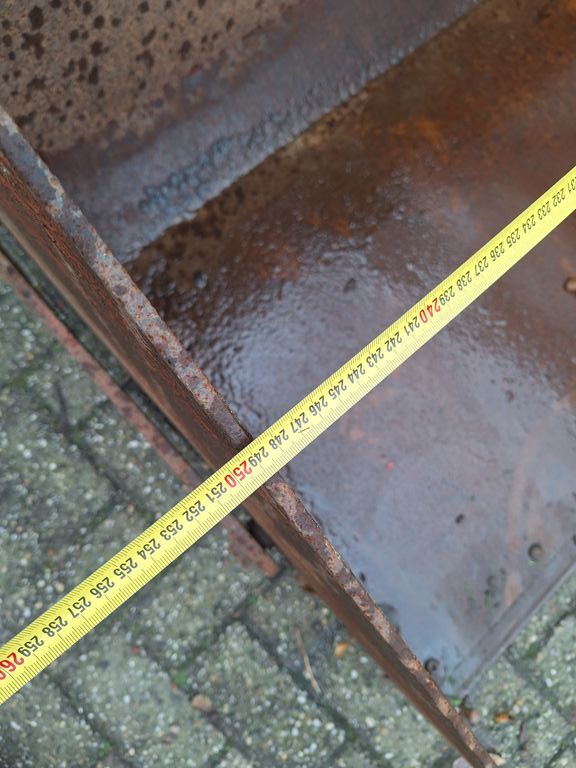 Hekamp Hydraulische trekkerbak 250cm