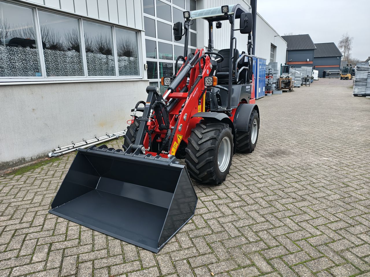 Miniloader 2500kg met Kubota en Rexroth