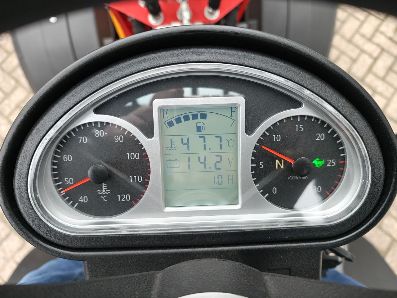 Miniloader 2500kg met Kubota en Rexroth