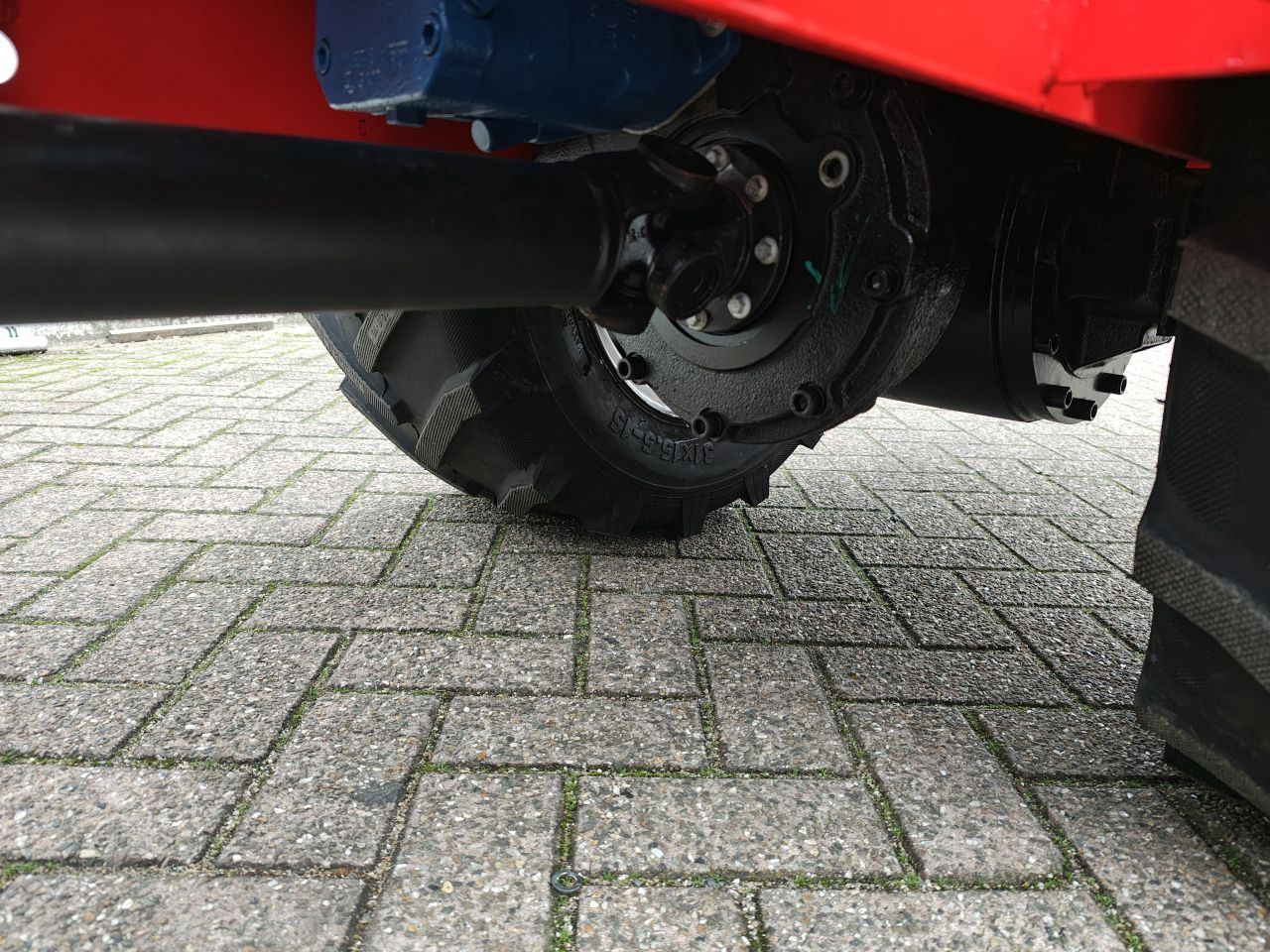 Miniloader 2500kg met Kubota en Rexroth