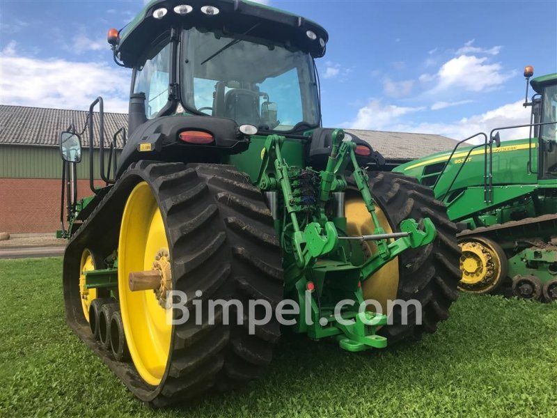 John Deere 8345 RT med bælter luft afjedret undervogn og frontlift