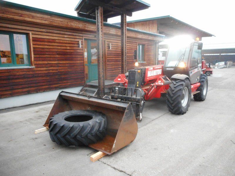 Manitou MT1233S SerieII ( 12m 3,3t ) Schaufel Gabel Rese