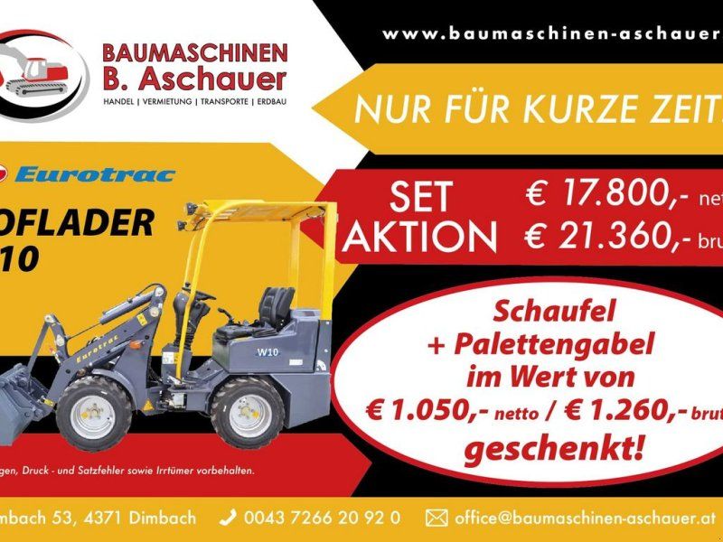 Eurotrac W10 SET AKTION