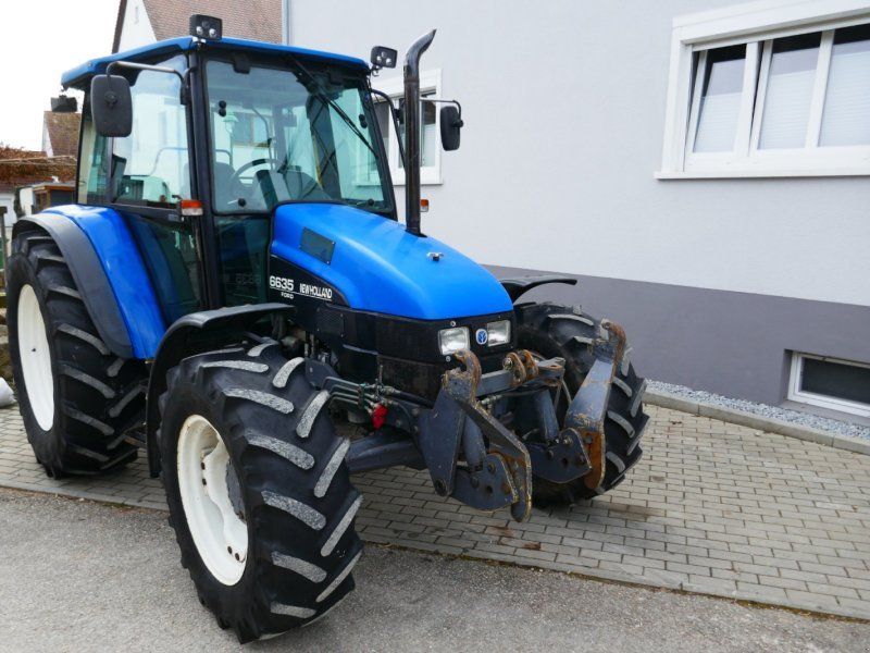 Ford 6635 Allrad. Mit Klima, Druckluft und Fronthydraulik. Echt guter