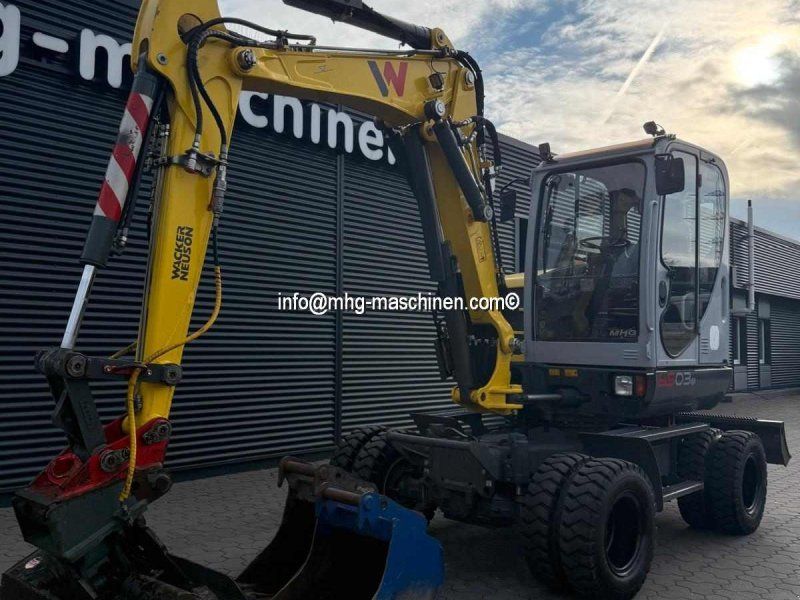 Wacker Neuson EW6503 Mobilbagger Klima, Verstellausleger