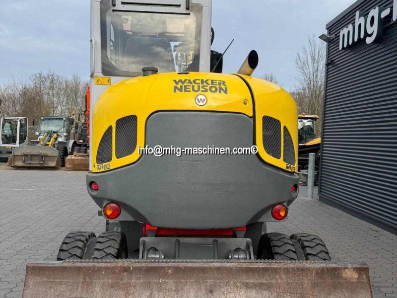 Wacker Neuson EW6503 Mobilbagger Klima, Verstellausleger