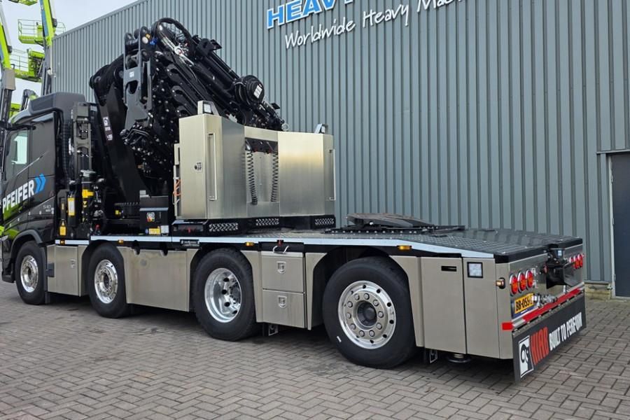 Volvo FH540 8X2 WITH HIAB 140TM CRANE Dutch Registration