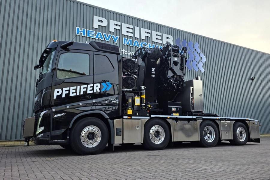 Volvo FH540 WITH HIAB 140TM CRANE Dutch Registrati