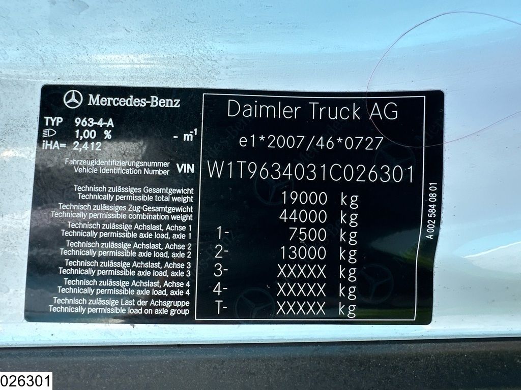 Mercedes Actros 1845 EURO 6d