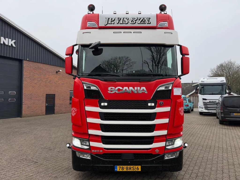 Scania 590S V8 NGS 6X2 SIDE DOORS COMBI, THERMO KING UT1200, FULL AIR