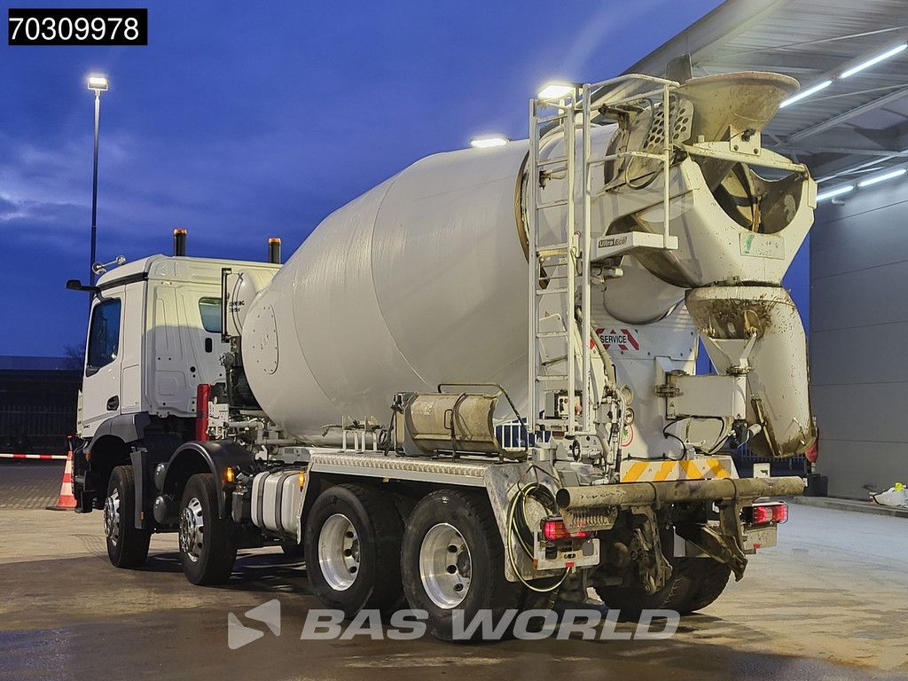 Mercedes Arocs Arocs 3240 8X4 9m3 Stetter Mixer Steelsuspension Automatic Climate control Euro 6