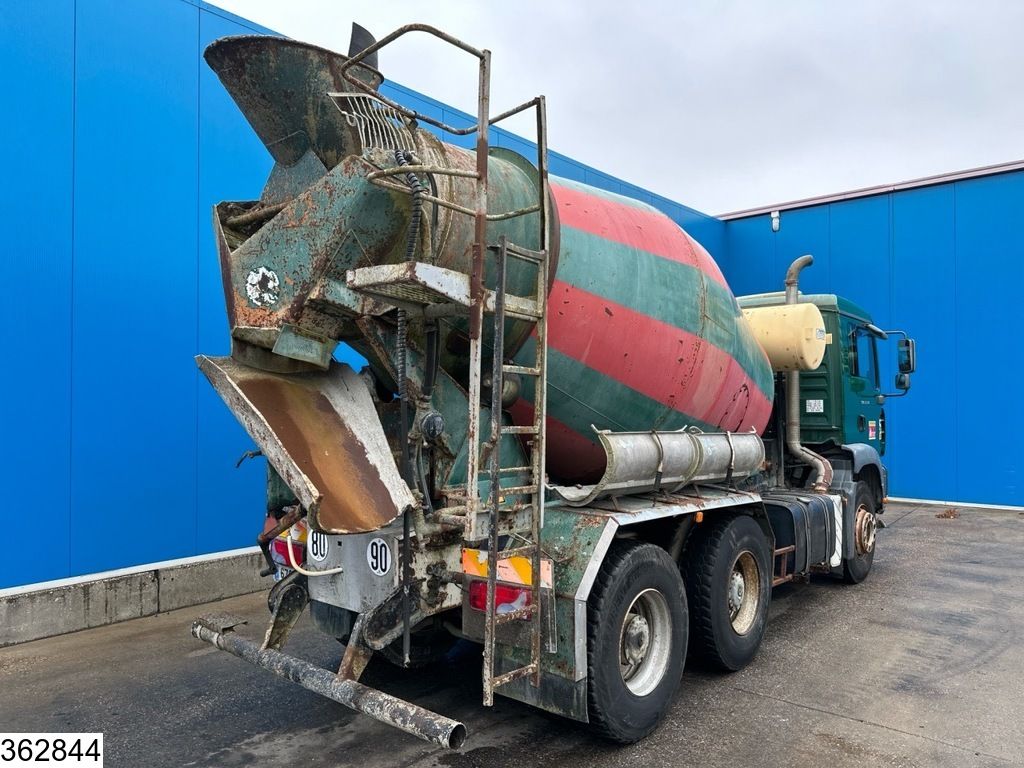 MAN TGA 33 360 6x4, Manual transmission, Leaf spring suspension