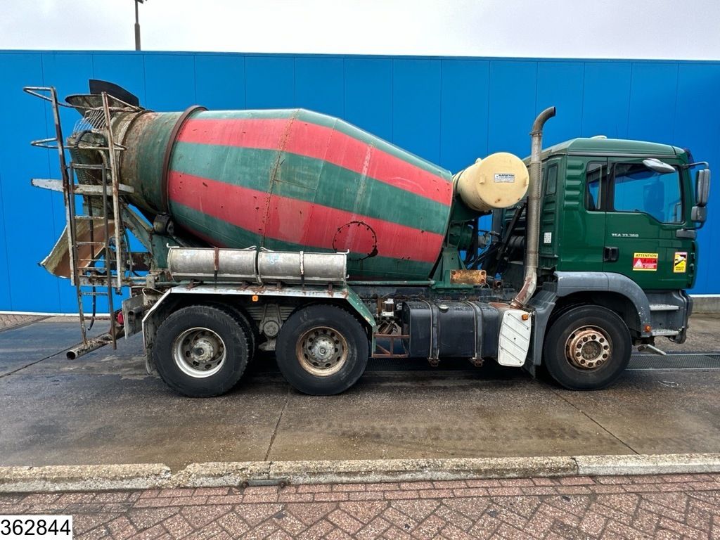 MAN TGA 33 360 6x4, Manual transmission, Leaf spring suspension