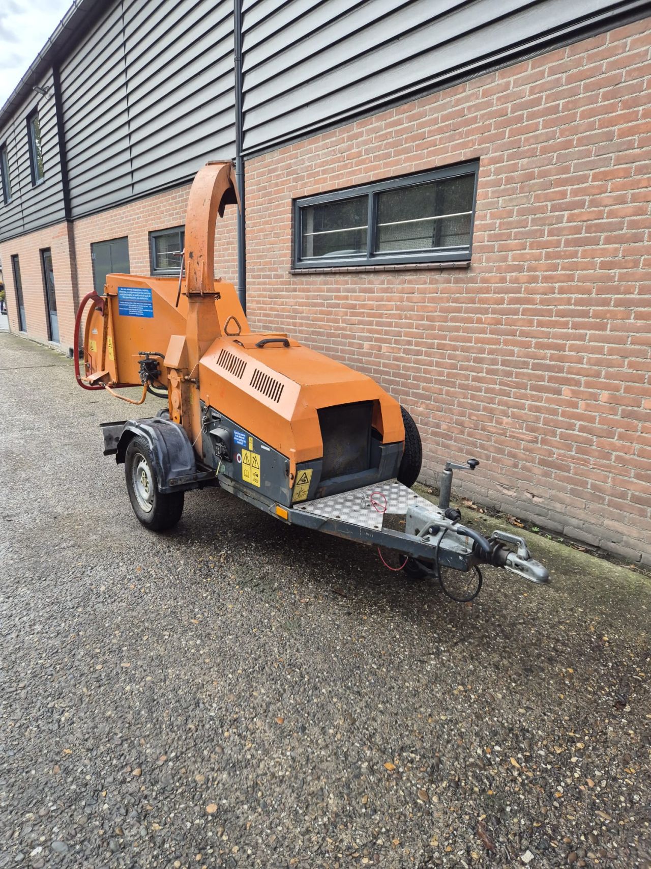 Gebruikte Jensen A530 versnipperaar