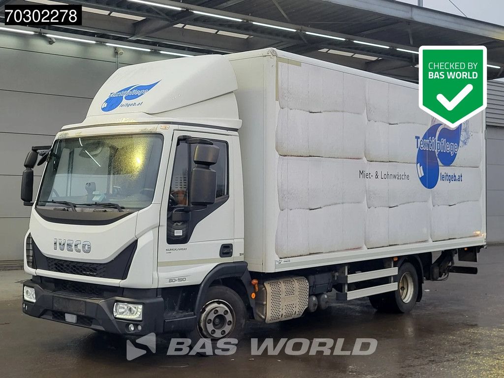 Iveco Eurocargo 80E190 4X2 8tonner Manual 1500kg Tailgate Euro 6
