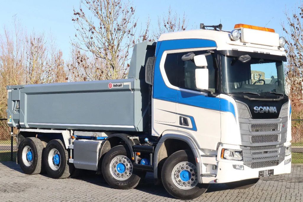 Scania R580 V8 NGS | 8X4 | RETARDER | EURO 6 | BIG AXLES