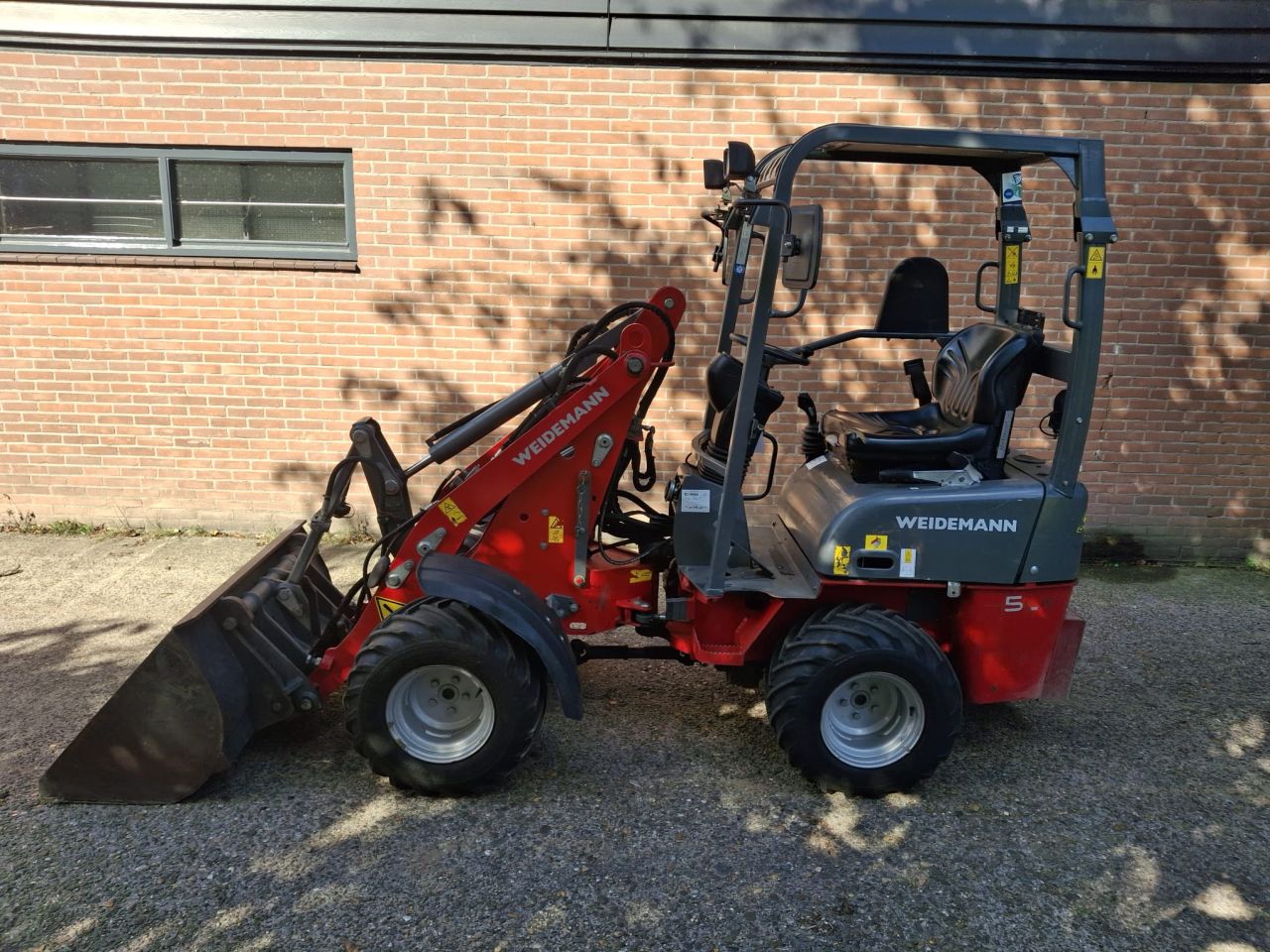 Nette gebruikte Weidemann 1150 CX kniklader/mini shovel