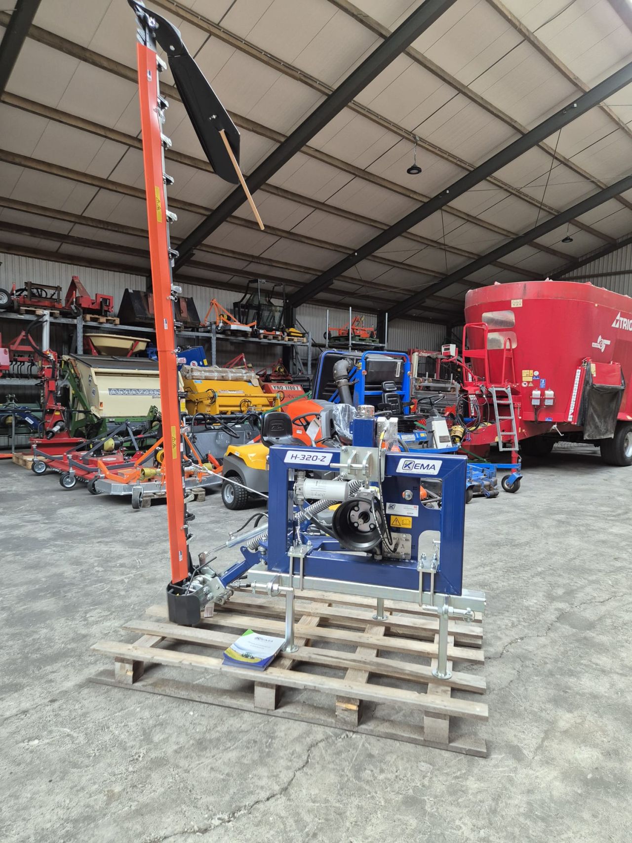 Kema vingerbalk maaiers H-320-Z en F-275-Z