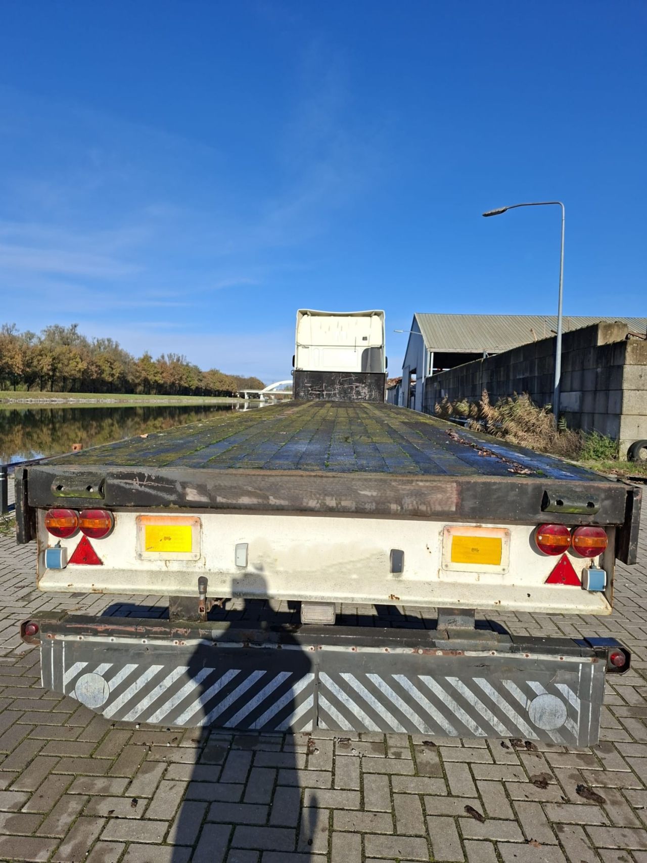 Oplegger / trailer, 3-as, gebruikt, met APK