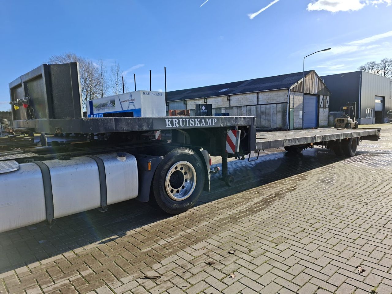 Oplegger / trailer, 1-as, gebruikt, met APK
