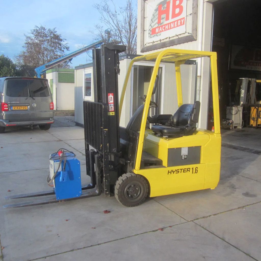 Hyster J1.60 XMT, elek, triplomast, side shift, accu 2024