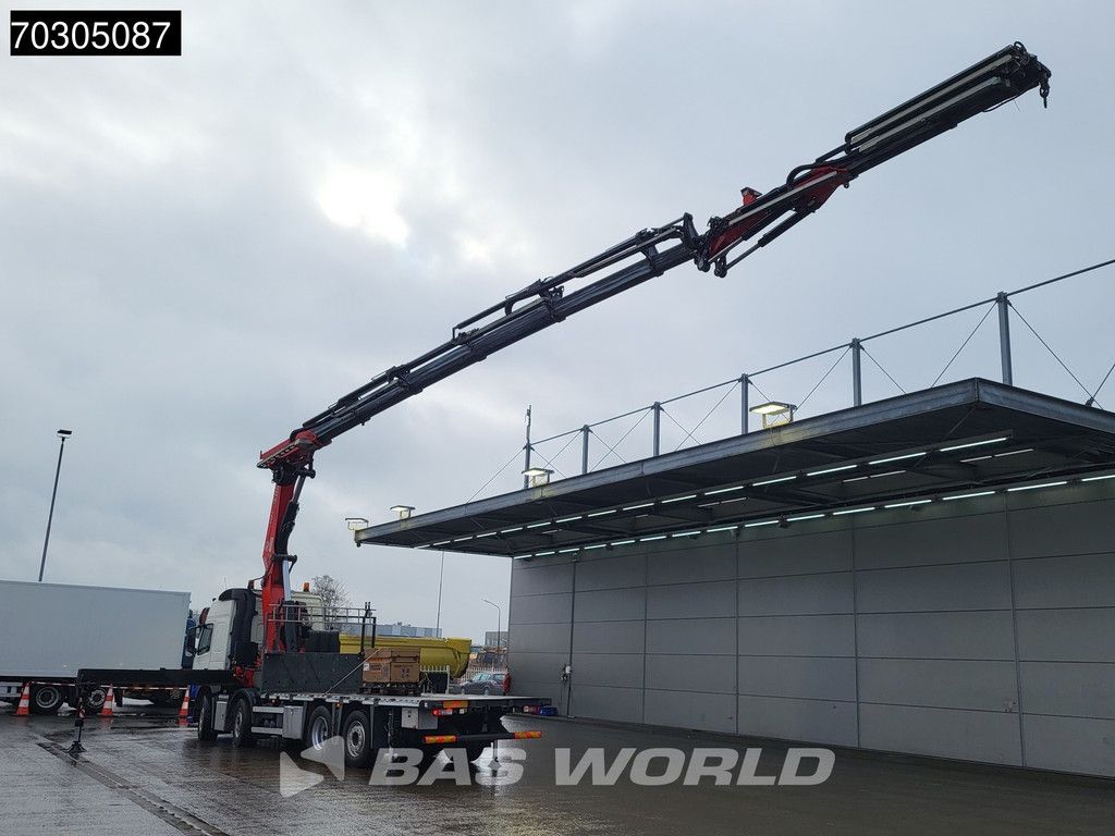 Volvo FM 460 8X2 Fassi 751802HE/CE Kran Crane + Jib Winch Lift+Steering Axle VEB+