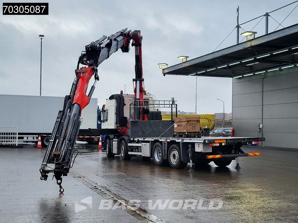 Volvo FM 460 8X2 Fassi 751802HE/CE Kran Crane + Jib Winch Lift+Steering Axle VEB+