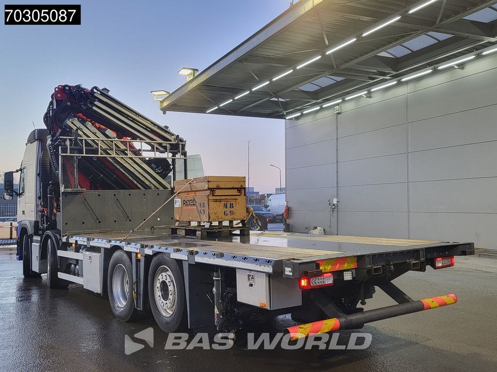 Volvo FM 460 8X2 Fassi 751802HE/CE Kran Crane + Jib Winch Lift+Steering Axle VEB+