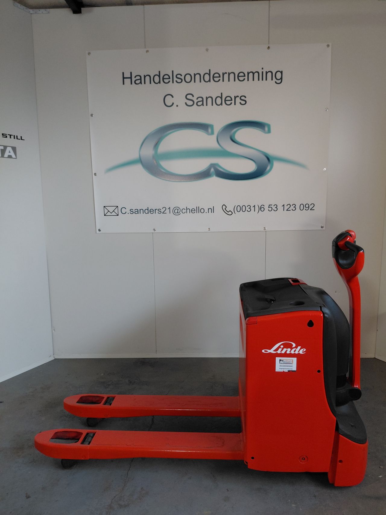 Linde t18 electrische palletwagen