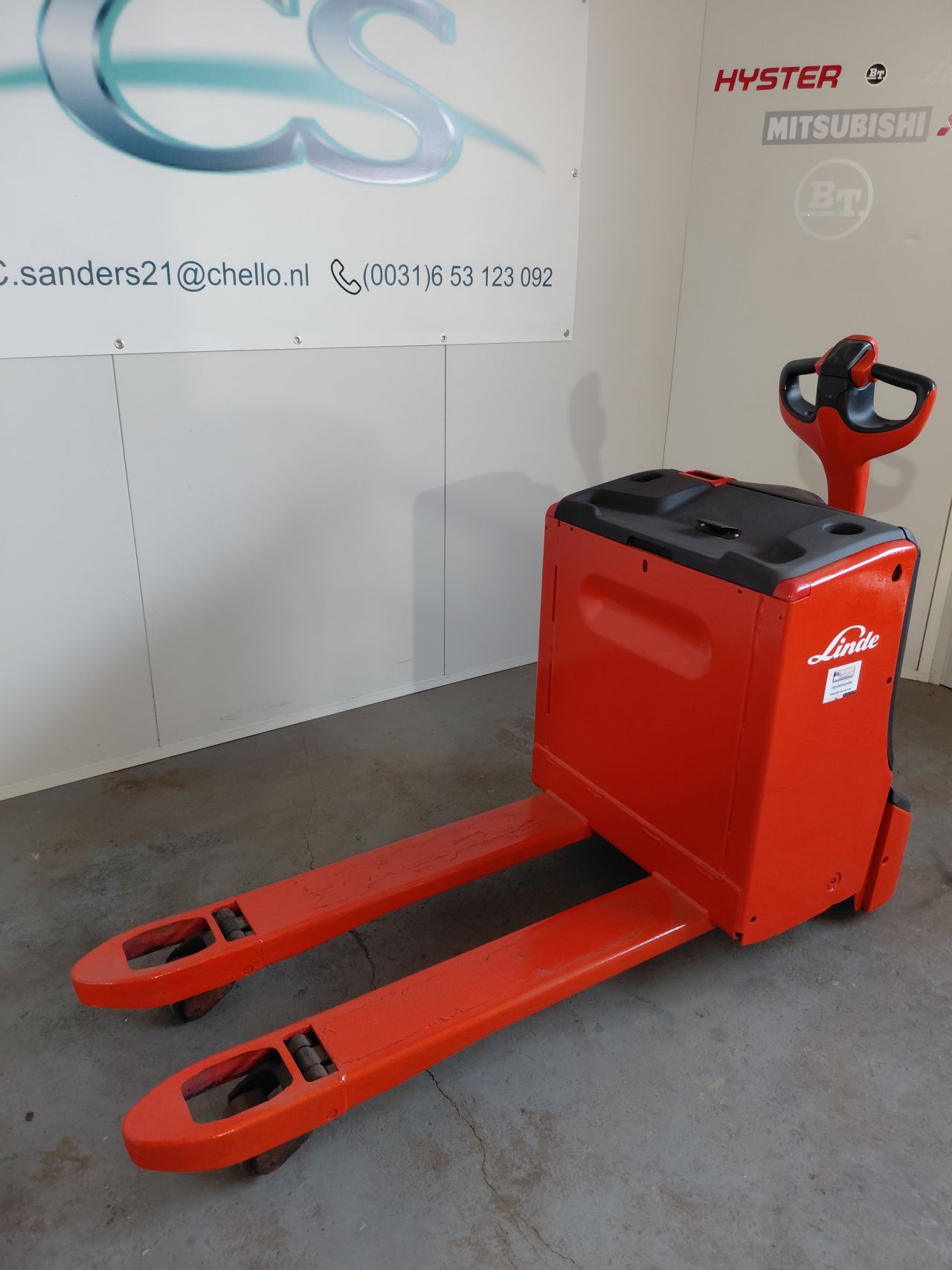 Linde t18 electrische palletwagen