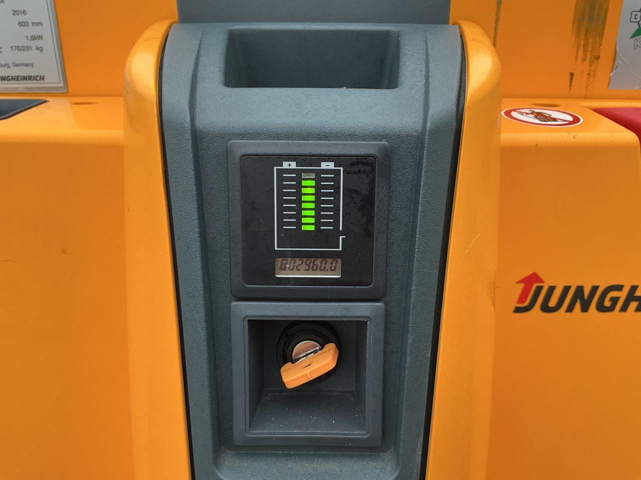 Jungheinrich EJE 220 Elektrische palletwagen 2016