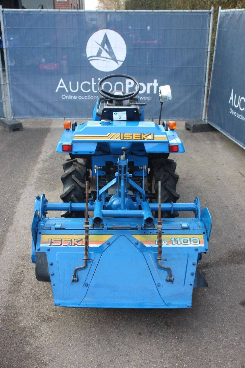 Minitractor Iseki TU125F Diesel met Grondfrees Iseki RA1100