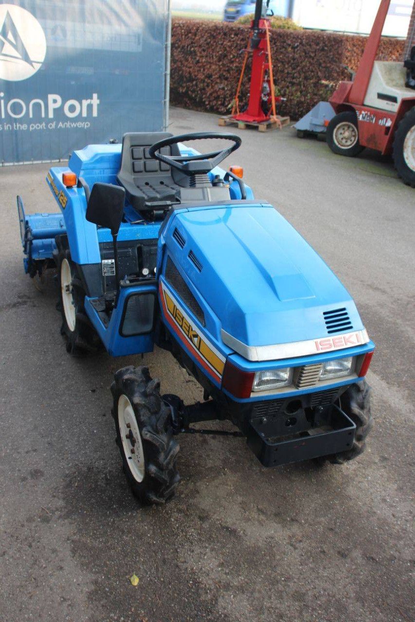 Minitractor Iseki TU125F Diesel met Grondfrees Iseki RA1100