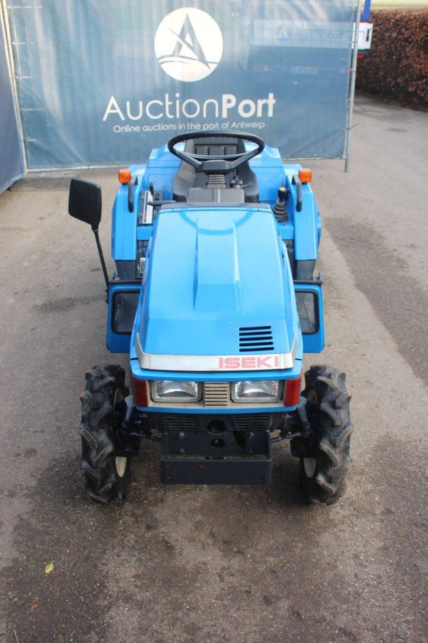 Minitractor Iseki TU125F Diesel met Grondfrees Iseki RA1100