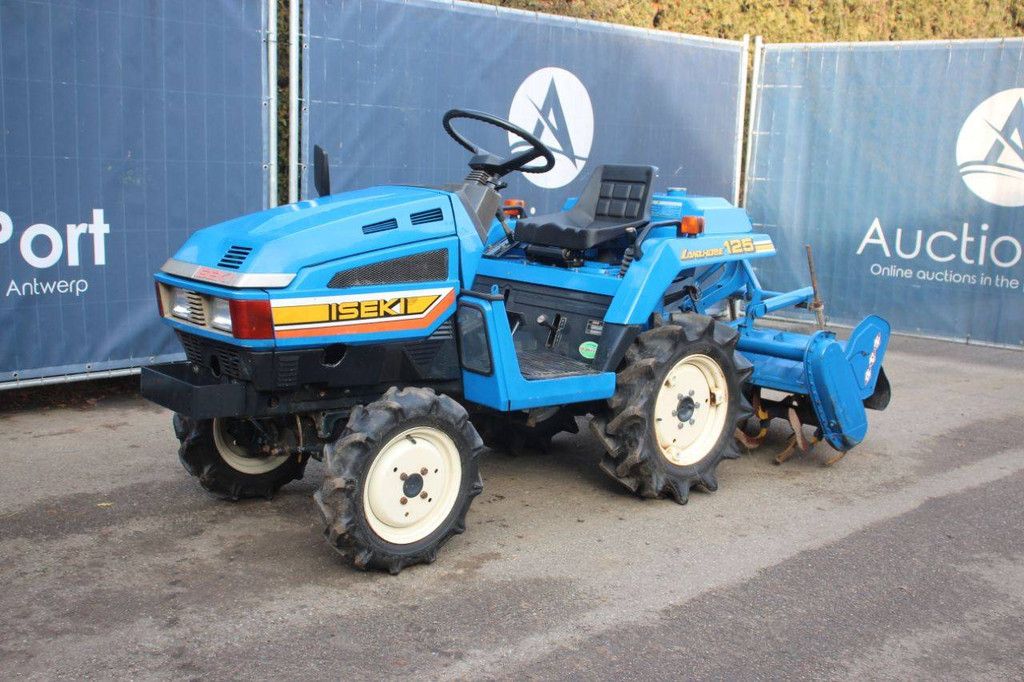Minitractor Iseki TU125F Diesel met Grondfrees Iseki RA1100