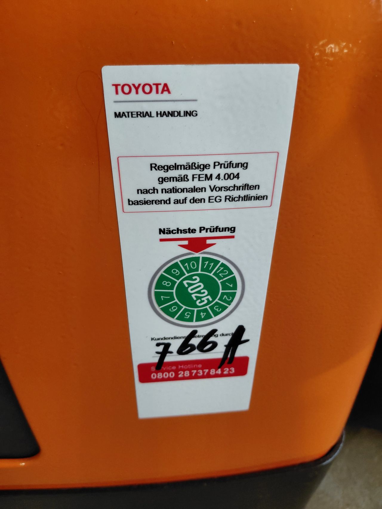 Toyota lwe 130 electrische palletwagen