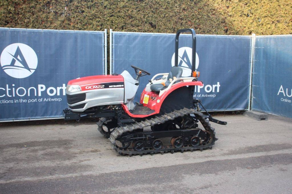 Mitsubishi GCR22 Diesel Mini-Raupentraktor mit Servolenkung (Euro-Ausführung)