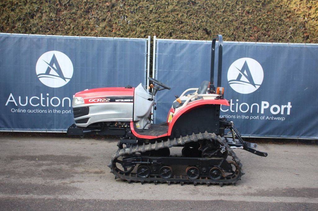 Mitsubishi GCR22 Diesel Mini-Raupentraktor mit Servolenkung (Euro-Ausführung)