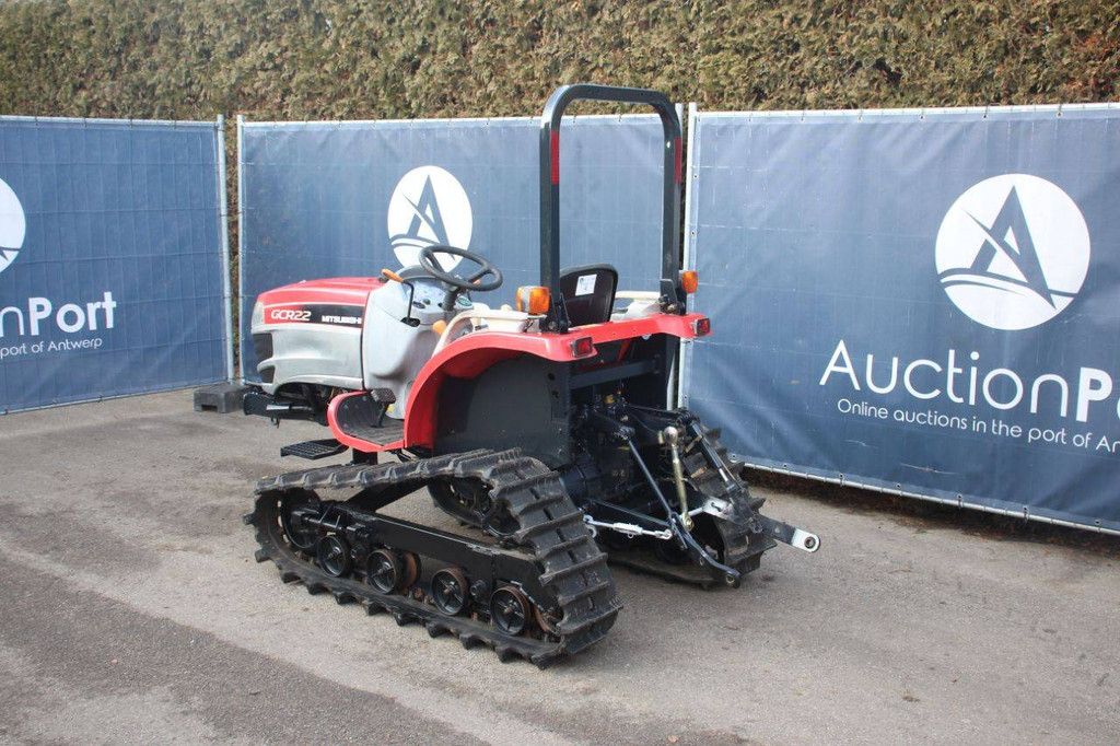 Mitsubishi GCR22 Diesel Mini-Raupentraktor mit Servolenkung (Euro-Ausführung)