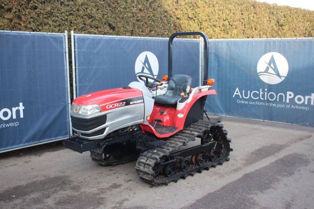Mitsubishi GCR22 Diesel Mini-Raupentraktor mit Servolenkung (Euro-Ausführung)
