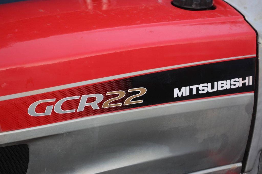 Mitsubishi GCR22 Diesel Mini-Raupentraktor mit Servolenkung (Euro-Ausführung)