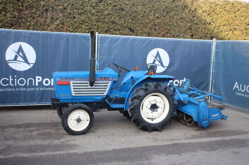 Mini tractor Iseki TL2100 with cultivator